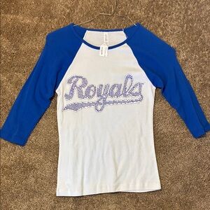 Blue and White Royals Shirt